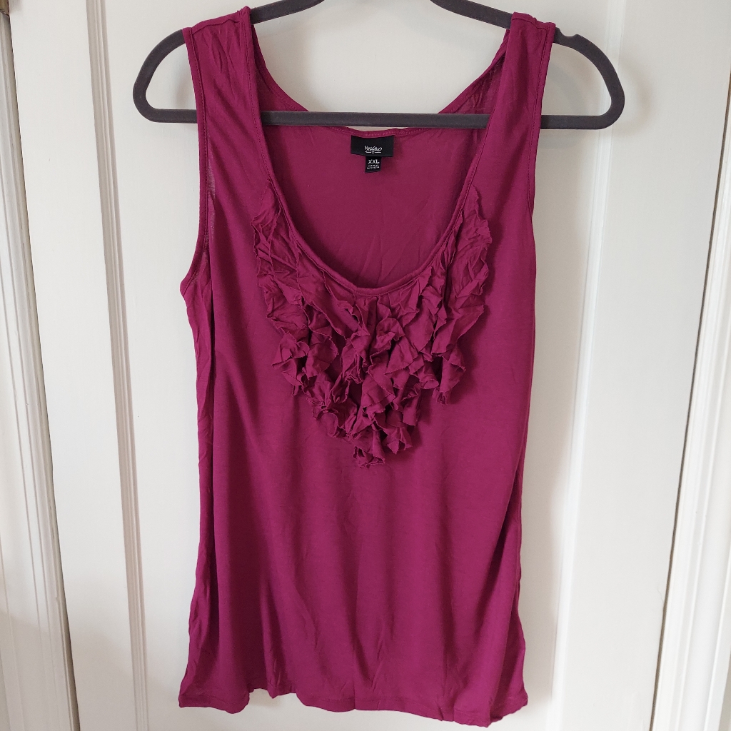 Ruffle Detail Tank